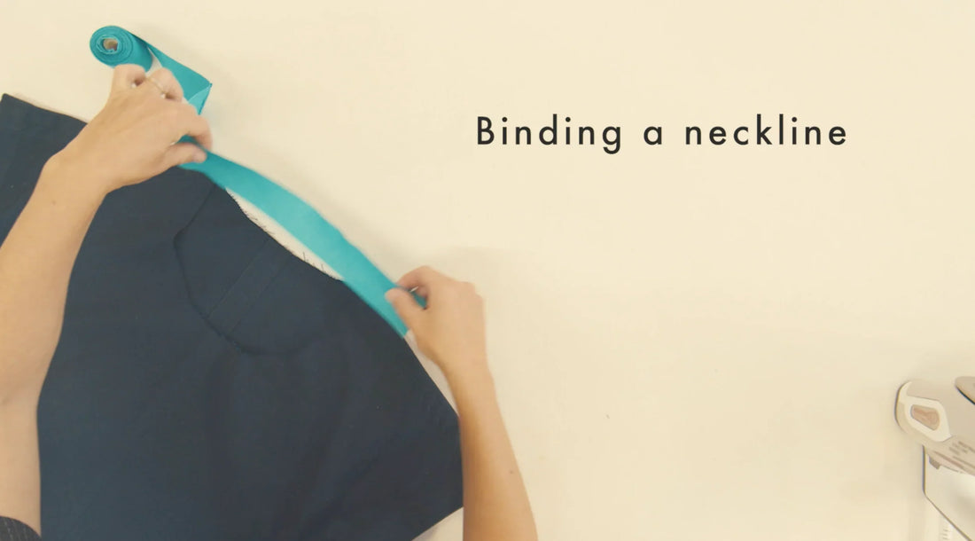 How to Bind a Neckline